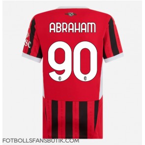 AC Milan Tammy Abraham #90 Replika Hemmatröja Damer 2024-25 Kortärmad